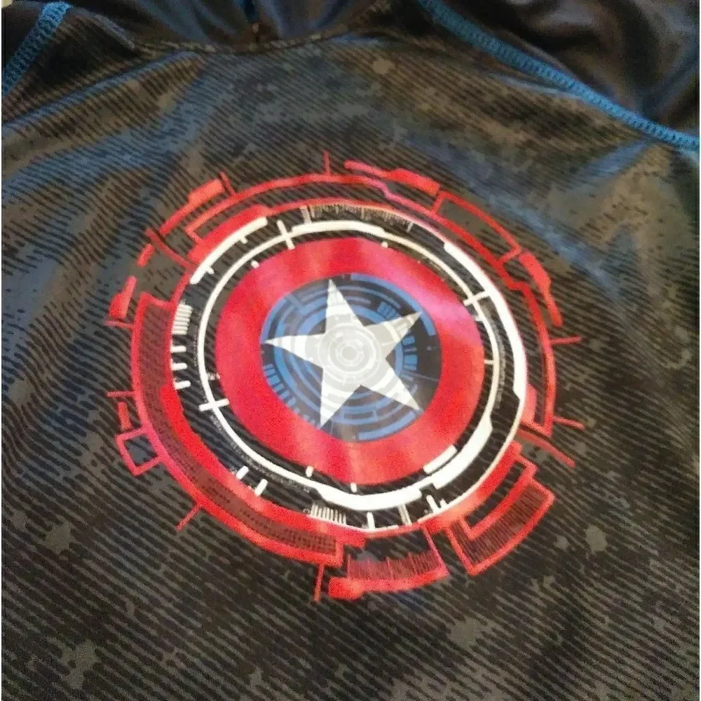Little Boy’s Marvel Captain America and Iron Man Hoodie